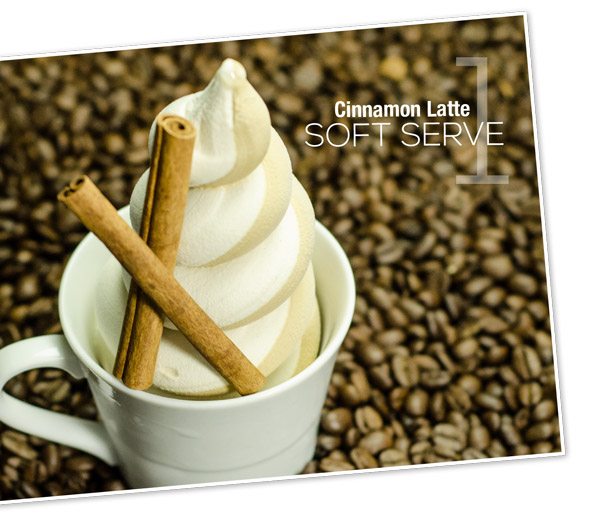 Cinnamon Latte Soft Serve